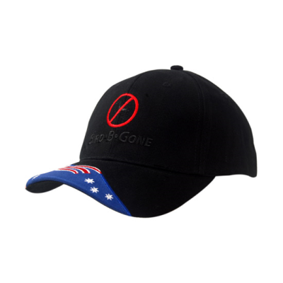 Picture of BRUSHED HEAVY COTTON with Australia Flag Insert & Embroidery on Peak