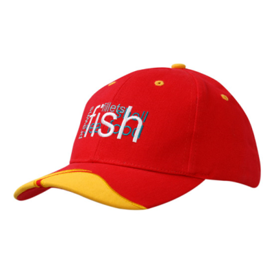 Picture of BRUSHED HEAVY COTTON with Peak Insert & Embroidery