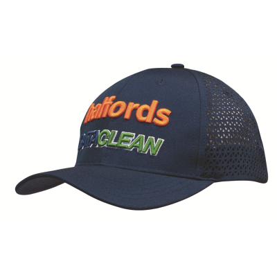 Picture of SPORTS RIPSTOP TWILL WITH TRIANGULAR PERFORATIONS