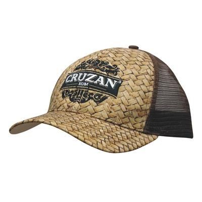 Picture of CANE PRINT BASEBALL CAP with Mesh Back