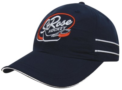 Picture of MICROFIBRE SPORTS BASEBALL CAP with Piping & Sandwich Peak