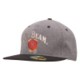 Picture of GREY MARLE FLANNEL BASEBALL CAP with Snap Back Pro Styling