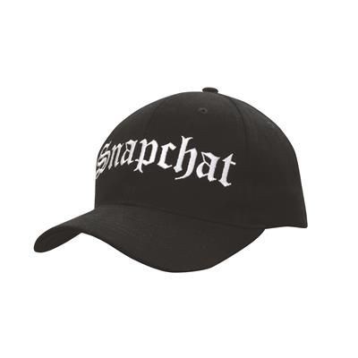 BRUSHED HEAVY COTTON BASEBALL CAP with Snap Back.