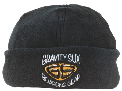 POLAR FLEECE BEANIE HAT.