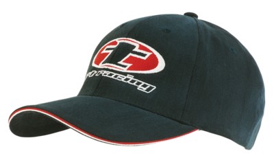 Picture of BRUSHED HEAVY COTTON BASEBALL CAP with Double Sandwich Peak