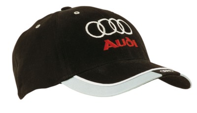 Picture of BASEBALL CAP in Brushed Heavy Cotton with Reflective Trim & Tab on the Peak