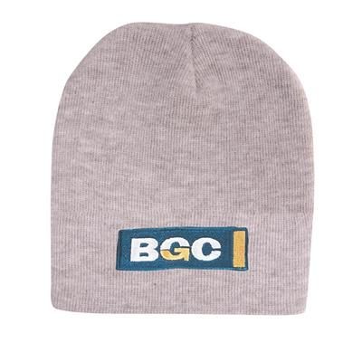 Picture of ACRYLIC GREY MARLE ROLL DOWN BEANIE