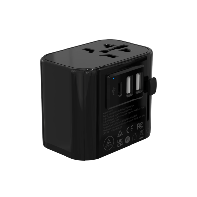 Picture of NUPIN TRAVEL ADAPTER in Black & White.