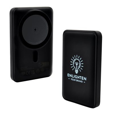 Picture of P92 10,000MAH MAGSAFE POWER BANK in Black.