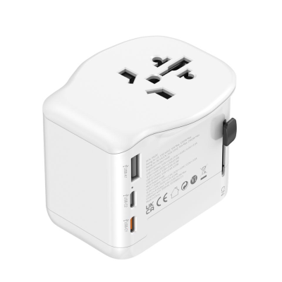 Picture of FLEXIPORT BS8546-CERTIFIED TRAVEL ADAPTER in Black or White.
