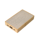 Picture of PW65 HIGHBALL - 5000MAH SOLAR POWER BANK in Bamboo