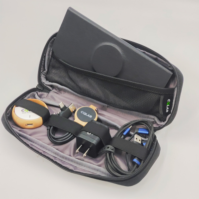 Picture of RPET TECH UNIPOUCH LARGE in Black.
