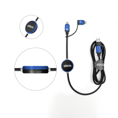 Picture of C50 €“ GRS CERTIFIED 60W PD FAST CHARGER AND TOUCH CONTROLLED LED.