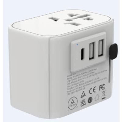 Picture of NUPIN TRAVEL ADAPRER - UNIVERSAL TRAVEL ADAPTER with Bs8546 Certification