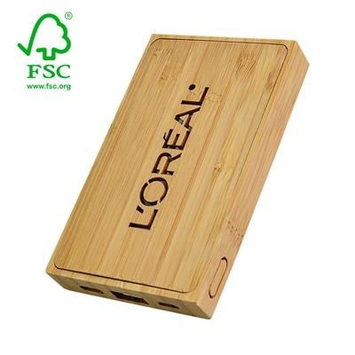Picture of FSC APPROVED BAMBOO POWER BANK.