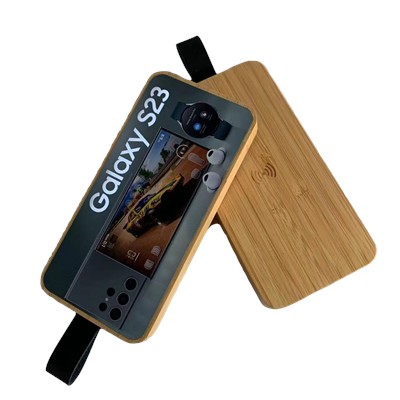 Picture of P75 BAMBOO - 10,000MAH CORDLESS POWER BANK