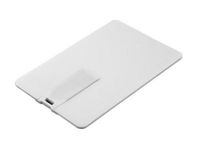 Picture of BABY CARD SWITCH USB FLASH MEMORY STICK in White.