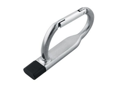 Picture of BABY CARABINER USB FLASH DRIVE MEMORY STICK in Silver
