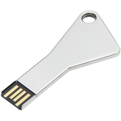 Picture of BABY KEY 1 USB MEMORY STICK in Silver.