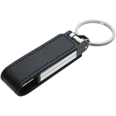 Picture of BABY LEATHER FLAP USB MEMORY STICK.