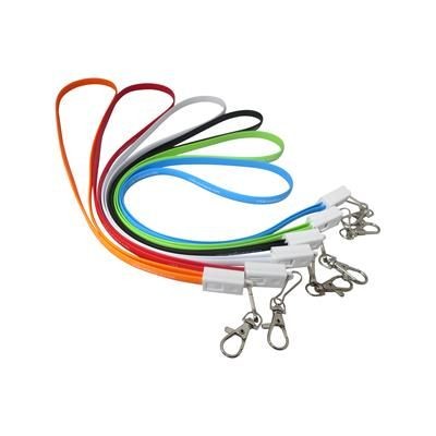 Picture of 2-IN-1 CHARGER LANYARD CABLE.