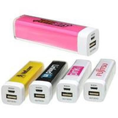 Picture of PLASTIC POWER BANK CHARGER 015 in White