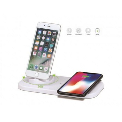Picture of DUAL 2-IN-1 CHARGER PAD in White