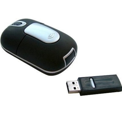Picture of CORDLESS OPTICAL MOUSE in Black & Silver