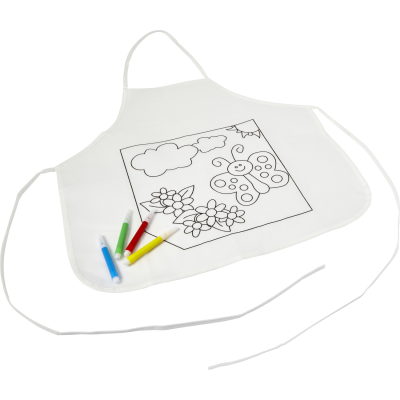 Picture of APRON in White