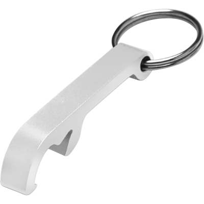 BOTTLE OPENER in Silver.