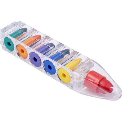 Picture of SIX WAX CRAYONS in Various