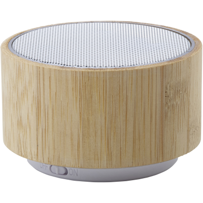 Picture of BAMBOO CORDLESS SPEAKER in Brown