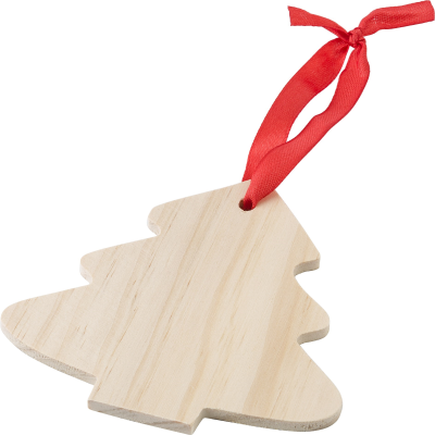 Picture of WOOD CHRISTMAS TREE in Brown