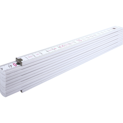 Picture of STABILA WOOD FOLDING RULER (2M) in White