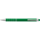 Picture of ALUMINIUM METAL BALL PEN with Stylus in Green