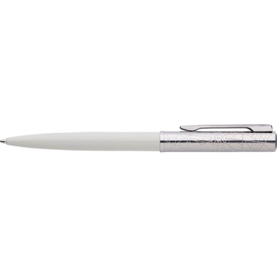 Picture of WATERMAN ALLURE DELUXE BALL PEN in White.