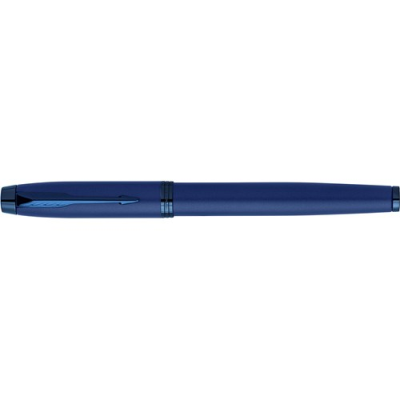 Picture of PARKER IM MONOCHROME ROLLERBALL PEN in Blue.
