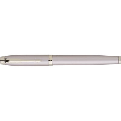 Picture of PARKER IM MONOCHROME ROLLERBALL PEN in Champagne