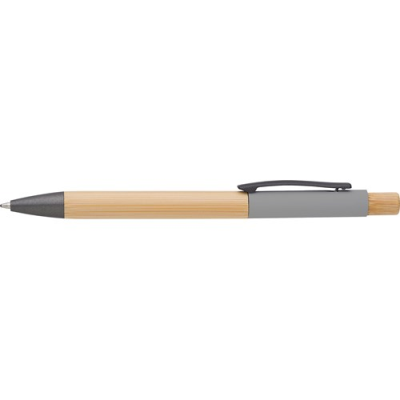 Picture of BAMBOO BALL PEN in Grey.