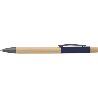 Picture of BAMBOO BALL PEN in Blue.