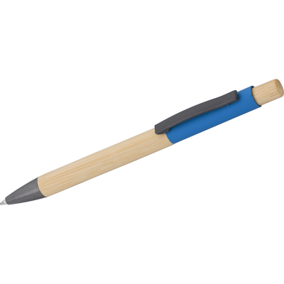 Picture of BAMBOO BALL PEN in Light Blue.