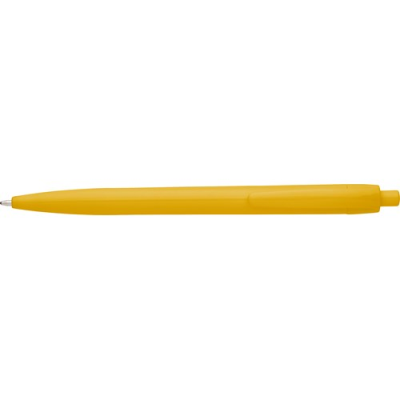 Picture of BARGAIN - PLASTIC BALL PEN in Yellow.