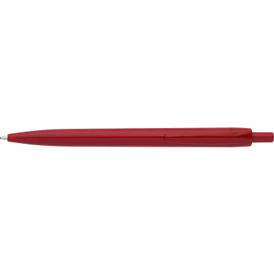 Picture of BARGAIN - PLASTIC BALL PEN in Red.