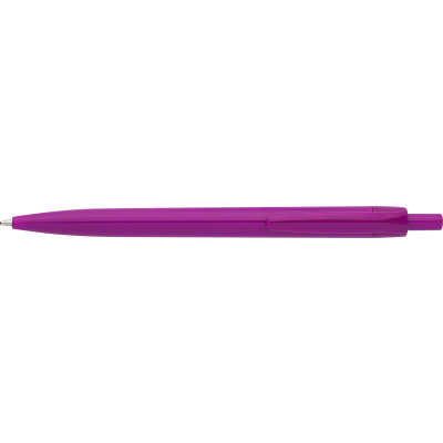 Picture of BARGAIN - PLASTIC BALL PEN in Fuchsia.