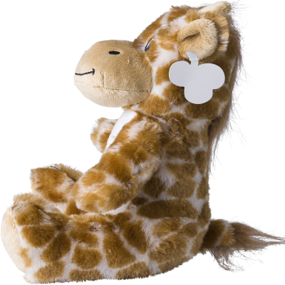 Picture of PLUSH TOY GIRAFFE in Orange.