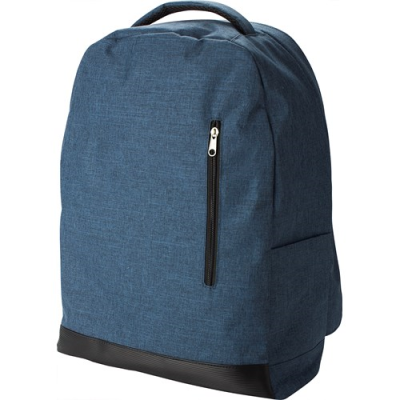 Picture of ANTI-THEFT BACKPACK RUCKSACK in Blue.