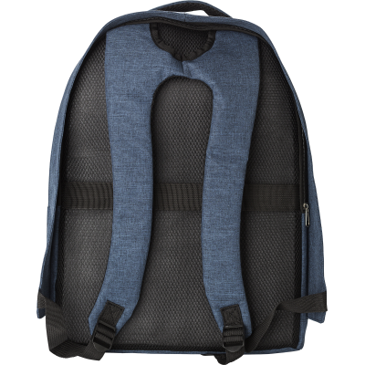 Picture of ANTI-THEFT BACKPACK RUCKSACK in Blue.