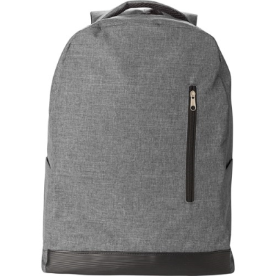 Picture of ANTI-THEFT BACKPACK RUCKSACK in Anthracite Grey.