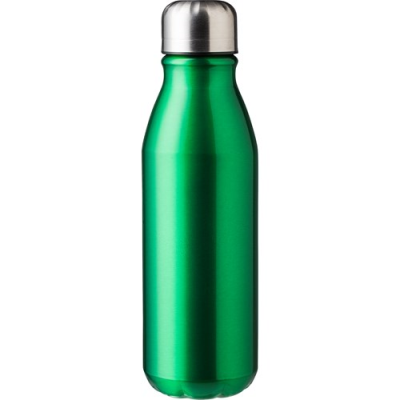 Picture of ORION - RECYCLED ALUMINIUM METAL BOTTLE (550ML) SINGLE WALLED in Green