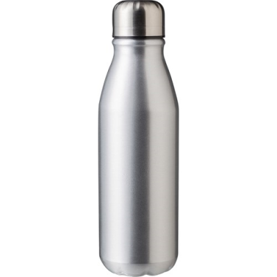 Picture of ORION - RECYCLED ALUMINIUM METAL BOTTLE (550ML) SINGLE WALLED in Silver